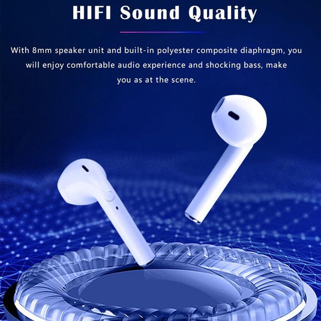 Wireless Tws Sport Stereo Bluetooth Headset With Charging Box - Bluetooth 5.0-1915196640222908420