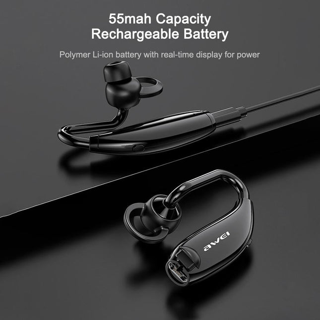 Wireless Bluetooth 5.0 Headset - N5 White-1915196636972322823