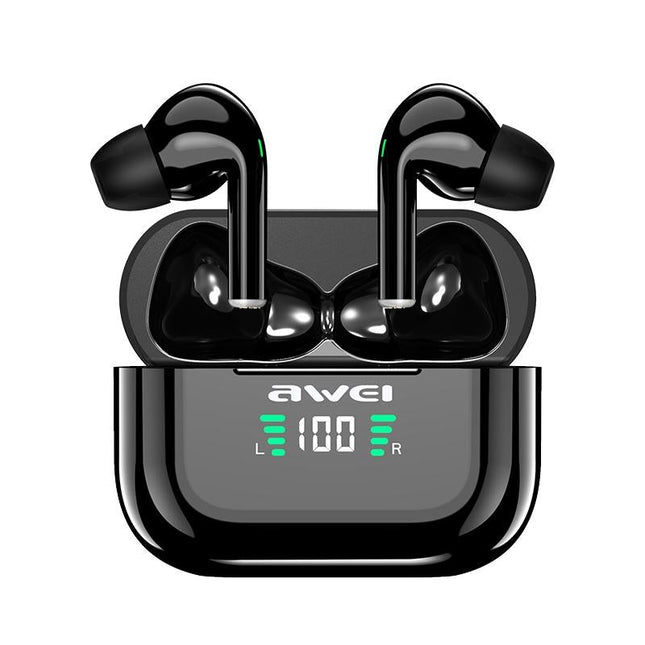 Wireless Tws Headset With Bluetooth 5.0 And Led Display-1915197933779816448