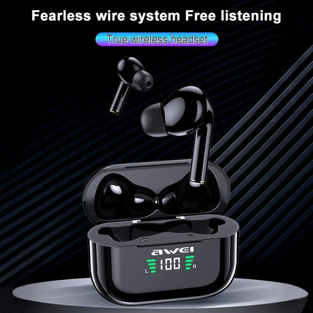 Wireless Tws Headset With Bluetooth 5.0 And Led Display-1915197933779816450