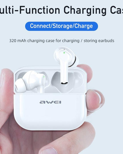 Waterproof Tws Headset With Anc & Charging Case - Ta1 Bluetooth V5.0-1915197596352253956