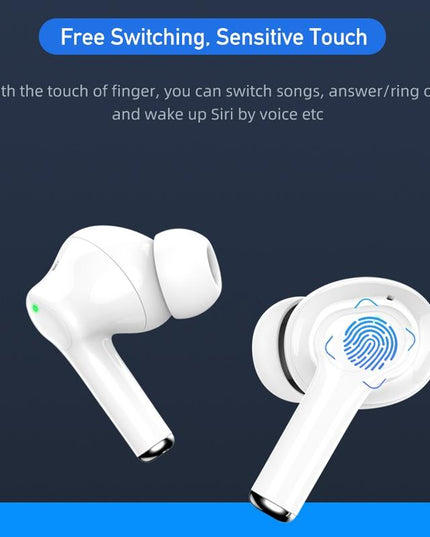 Waterproof Tws Headset With Anc & Charging Case - Ta1 Bluetooth V5.0-1915197596352253959