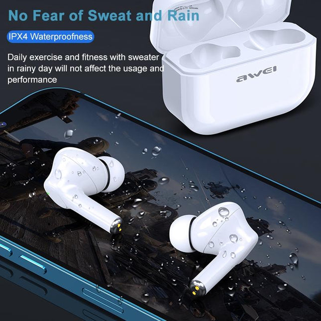 Waterproof Tws Headset With Anc & Charging Case - Ta1 Bluetooth V5.0-1915197596352253960