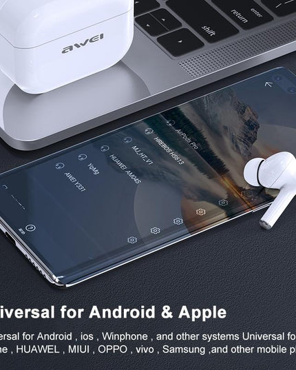 Waterproof Tws Headset With Anc & Charging Case - Ta1 Bluetooth V5.0-1915197596352253961