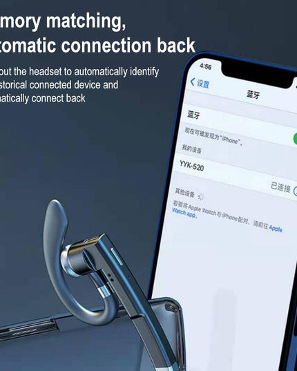 Wireless Bluetooth Earphone With Rotatable Earhook - Noise Cancelling-1915197676694147078