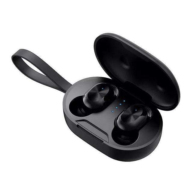 Waterproof Bluetooth 5.0 Tws Earphones With Touch Control - Black-1915196750893813760