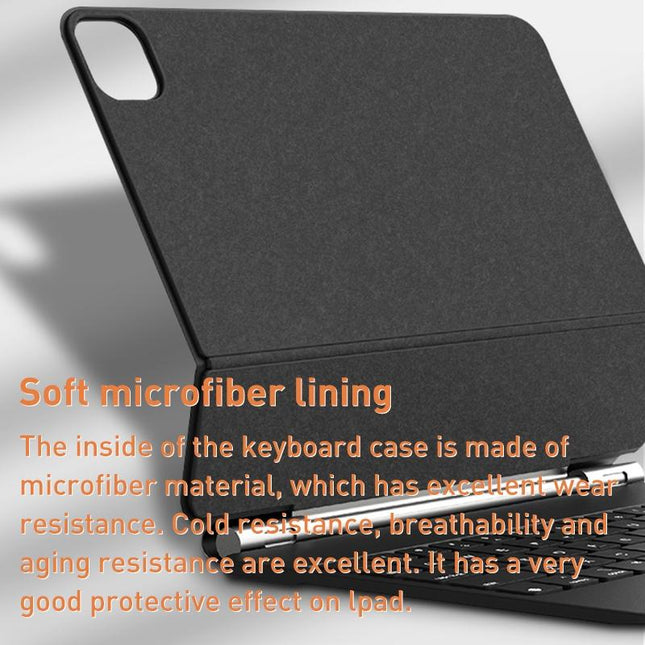 Magic Bluetooth Keyboard Leather Case For Ipad Pro 11 - Black-1915196754647715845