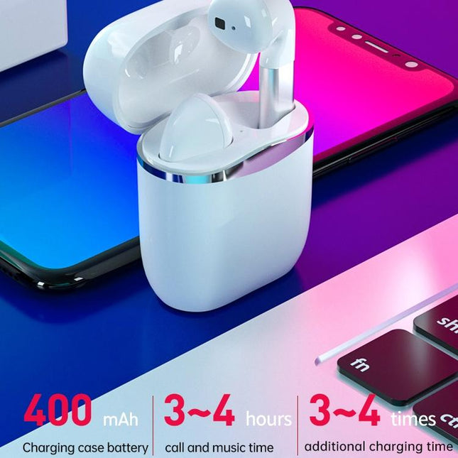 Wireless Bluetooth 5.0 Earphones - J1 Pro - Black-1915196805415571460