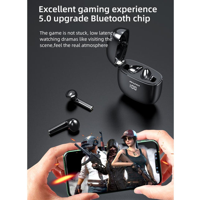 Wireless T28P Bluetooth V5.0 Tws Sports Headset With Led Display And Charging Case-1915196798759211012