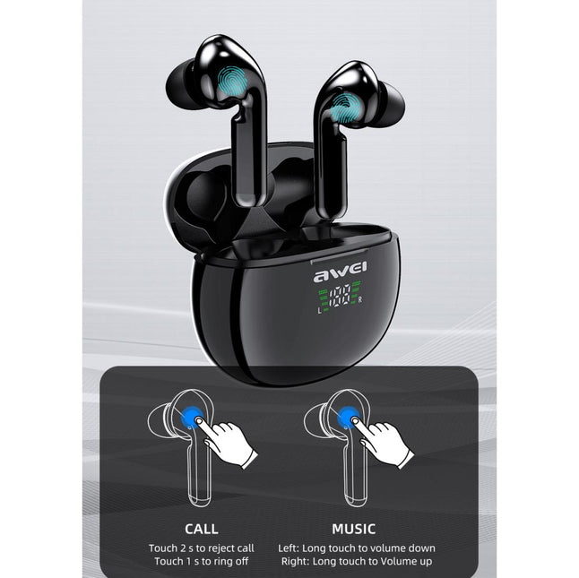 Wireless T15P Sports Headset With Led Display And Charging Case-1915196505233428485