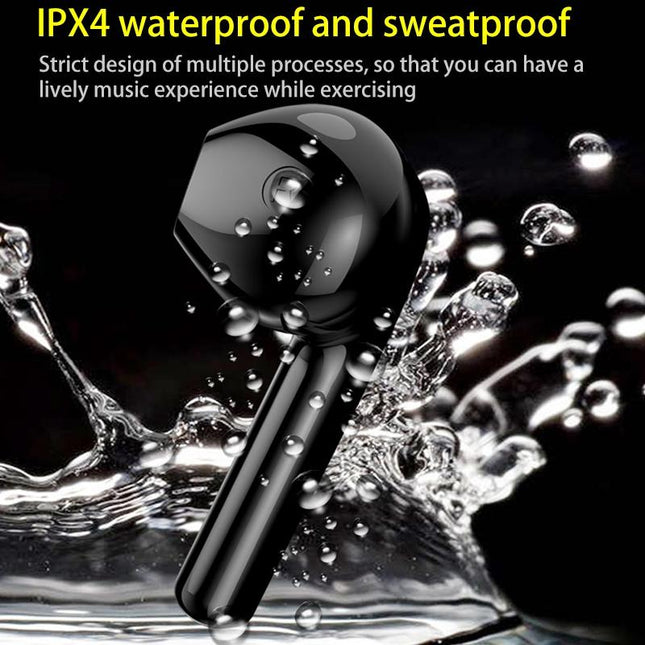 Wireless Sports Headset With Charging Case - T26 Tws Bluetooth V5.0 - Black-1915196703661756422