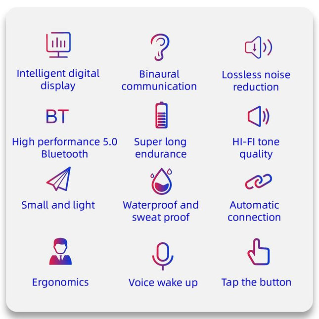 Wireless Bluetooth 5.0 Earphones With Charging Box - Air6 Pro Tws-1915197730238631941