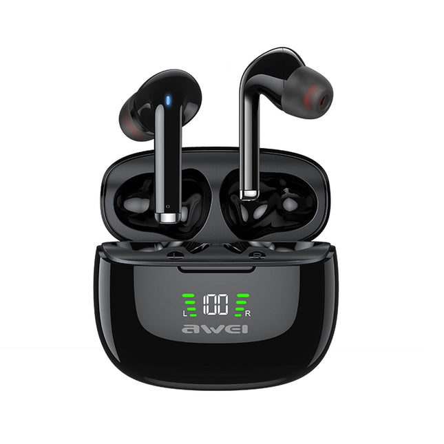 Wireless Anc Bluetooth Earphones - Black-1915196725233061888
