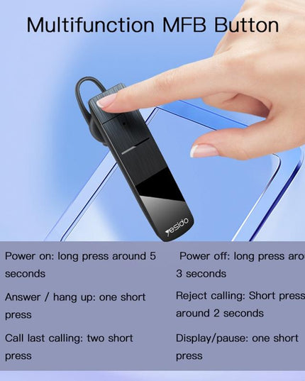 Unilateral Wireless Bluetooth Earphone For Business Use-1915197234182492165