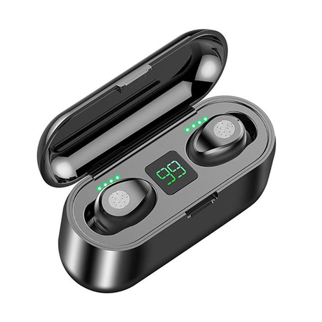 Wireless Bluetooth Headset With Touch Control And Charging Case - V5.0-1915198389801324545
