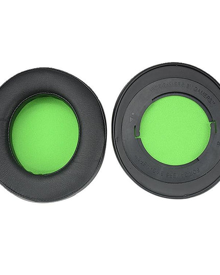 2-Pack Replacement Earpads For Razer Kraken 7.1 V2 Pro Headphones - Green Sponge Cushions-1915197969028747266