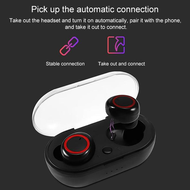 Wireless Stereo Bluetooth Headset With Charging Case - Bth-K08 Tws V5.0-1915198321992011781