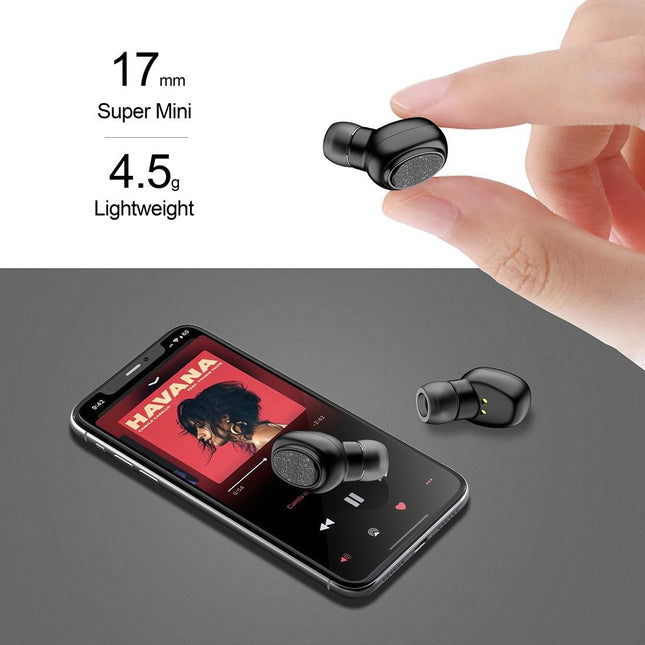 Wireless Stereo Bluetooth Headset With Charging Case - V5.0 Tws-1915196727653175301
