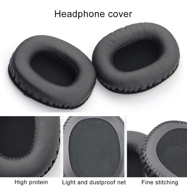 Soft Memory Foam Headphone Earmuffs For Marshall Monitor - Imitation Leather-1915198055406243844