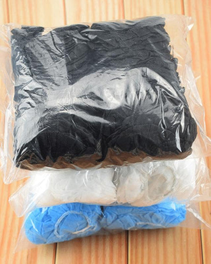 Black Disposable Earphone Earmuffs - Dust & Sweat Proof Breathable-1915196776139329540