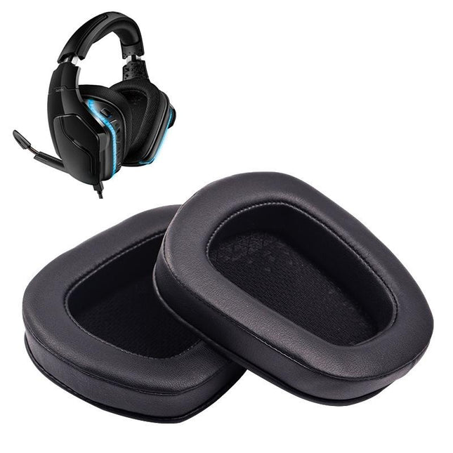2-Pack Sheepskin Earphone Cushion Covers For Logitech G633 G933 Earmuffs-1915197908123258880