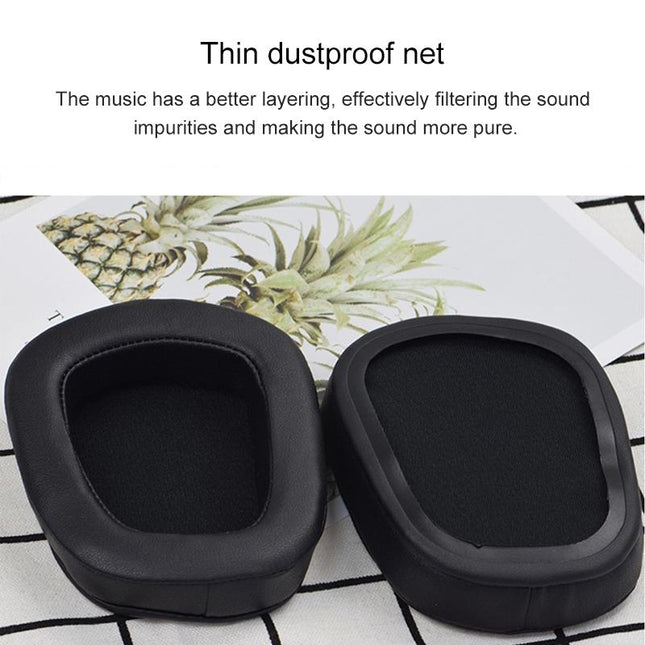 2-Pack Sheepskin Earphone Cushion Covers For Logitech G633 G933 Earmuffs-1915197908123258882