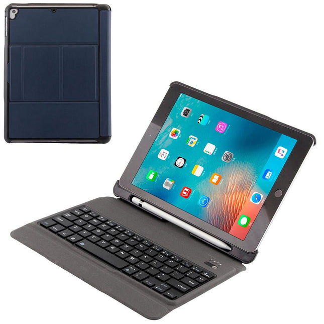 Detachable Bluetooth Keyboard & Leather Tablet Case For Ipad Air / Pro 9.7 - Blue-1915196570115117065