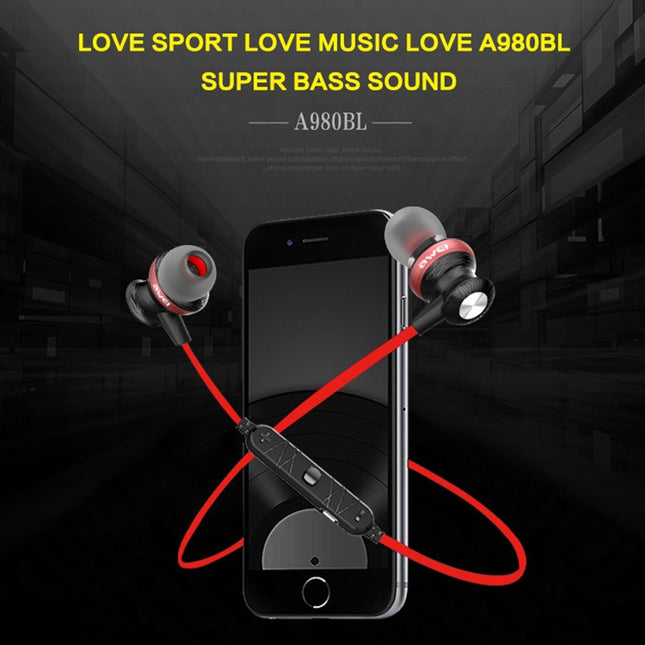 Wireless Magnetic Sport Earphones With Bluetooth Control-1915196542009085957