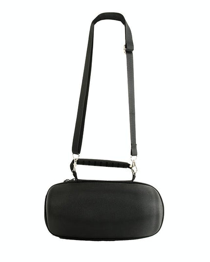 Portable Bluetooth Speaker Storage Box With Strap & Carabiner For Jbl Charge 5 - Black-1915196801741361157