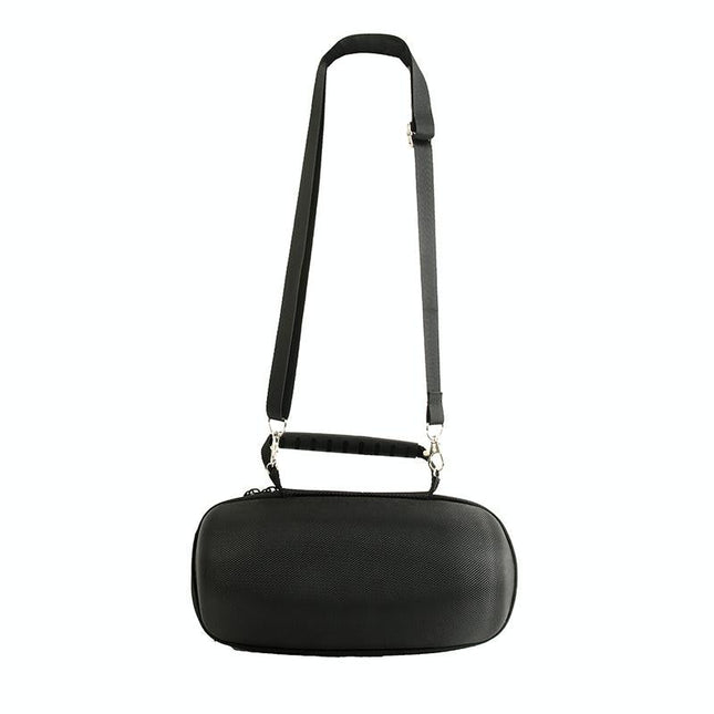 Portable Bluetooth Speaker Storage Box With Strap & Carabiner For Jbl Charge 5 - Black-1915196801741361157