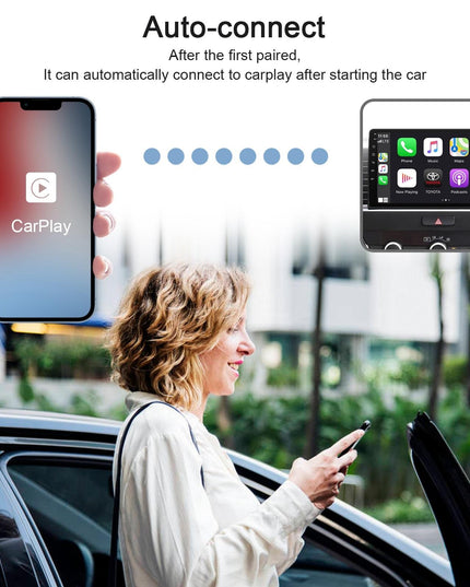Wireless Carplay Adapter For Iphone - Usb & Usb-C-1915196637609857028