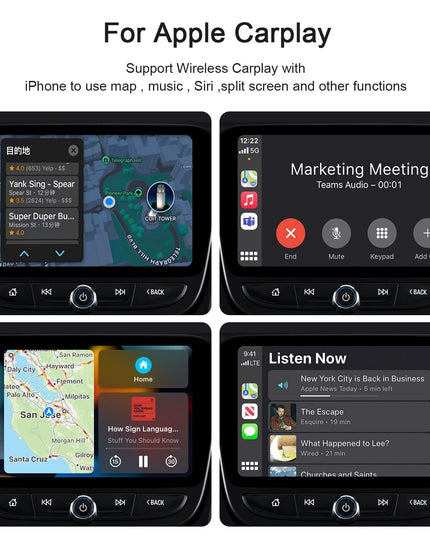 Wireless Carplay Adapter For Iphone - Usb & Usb-C-1915196637609857029