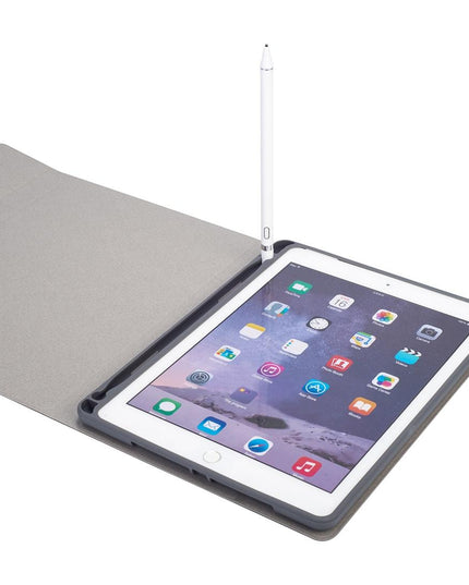 Silk Texture Bluetooth Keyboard Tablet Case For Ipad Air 2 / 1 Pro 9.7 2017 / 2018 With Stand & Pen Slot - Rose Gold-1915196544437587971