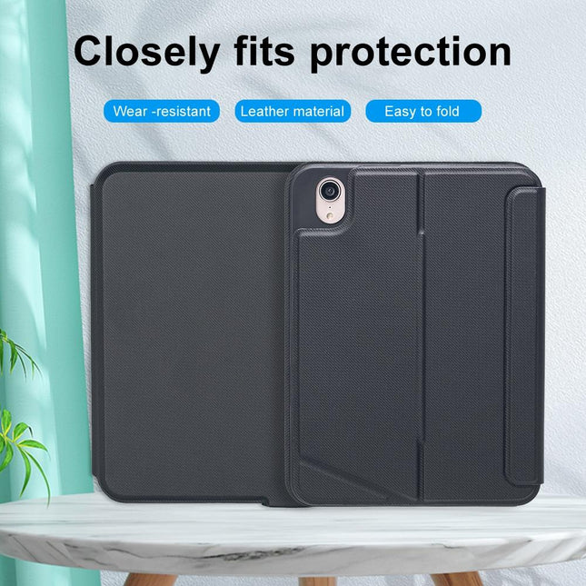 Split Type Bluetooth Keyboard Leather Case For Ipad Mini6 With Touch Backlight-1915198220112367620