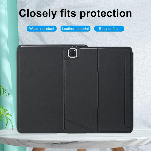 12.9 Ipad Pro Touch Backlight Bluetooth Keyboard Leather Case - Split Type 2022 / 2021 / 2020 / 2018-1915197568602738692