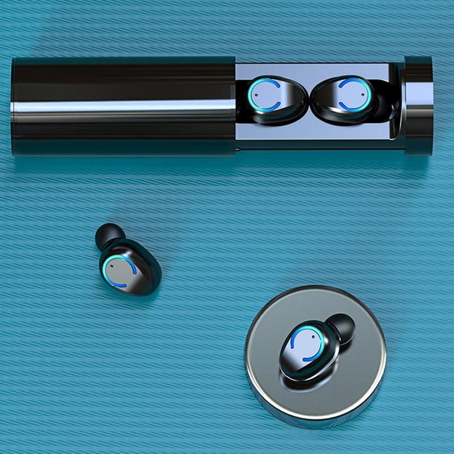 Touch Bluetooth Earphones With Noise Cancelling And Pull-Out Charging Box-1915196778291007496