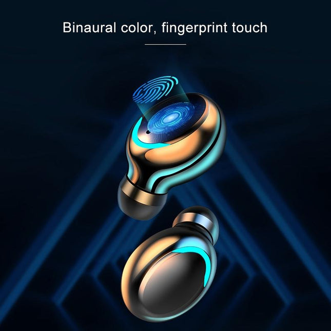 Jerry Solution Touch Bluetooth Earphones With Magnetic Charging Box - F9-5C-1915196701090648068