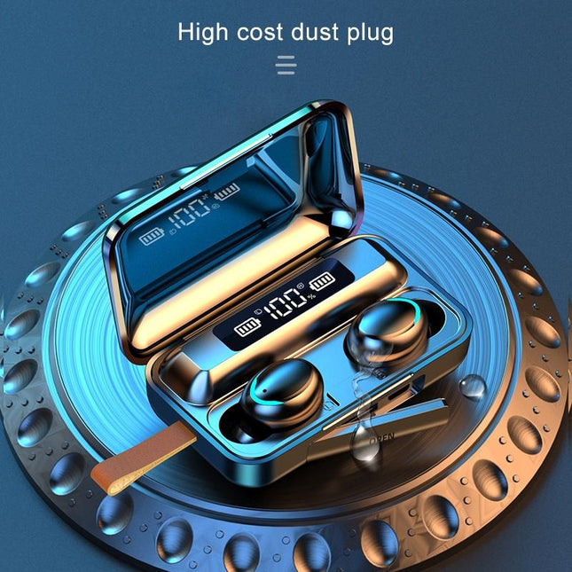 Jerry Solution Touch Bluetooth Earphones With Magnetic Charging Box - F9-5C-1915196701090648071