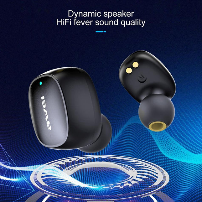 Wireless Sports Headset With Charging Case - T13 Tws Bluetooth V5.0 - Black-1915196720132788229