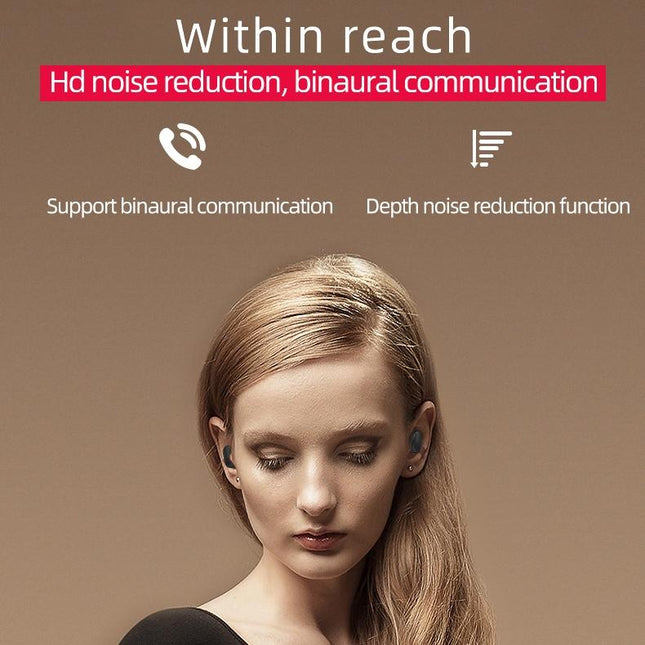 Waterproof Wireless Bluetooth Earphones With Charging Box - A6S-1915196682165948420