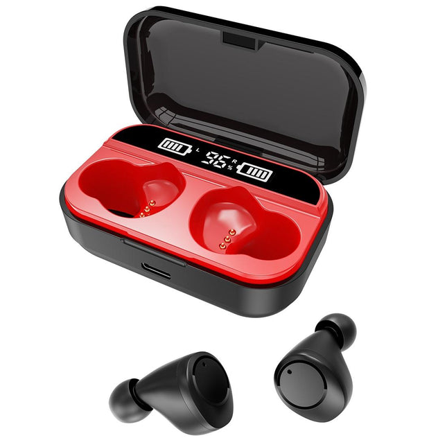 Wireless Stereo Headset With Charging Case And Digital Display - X5 Tws Bluetooth V5.0-1915196593246703618