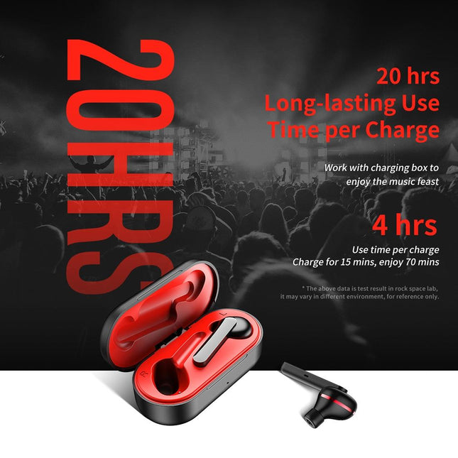 Waterproof Wireless Bluetooth Earphones - Stereo 5.0 - Black-1915196700071432201