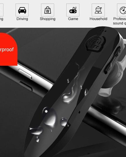 Mini Wireless Sport Bluetooth Headset - Universal Gold-1915196561739091975