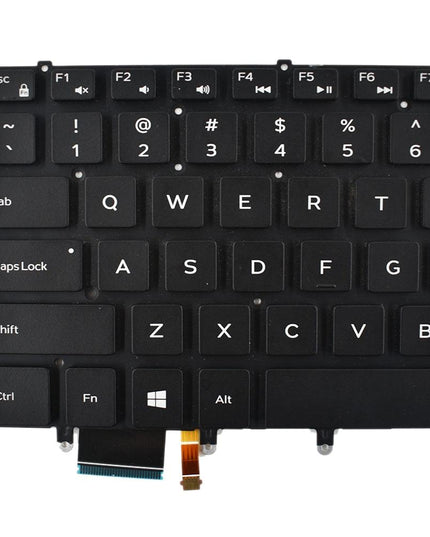 Backlit Us Keyboard For Dell Xps 15 9550 / 9560 - Black-1915196732338212867