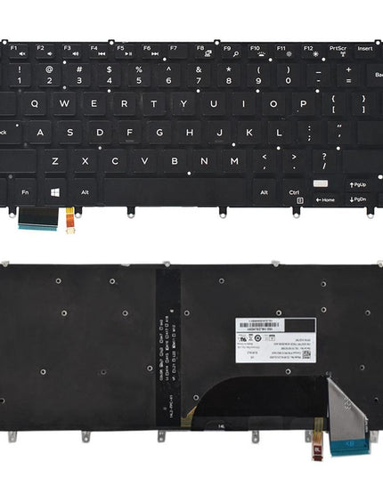 Backlit Us Keyboard For Dell Xps 15 9550 / 9560 - Black-1915196732338212869