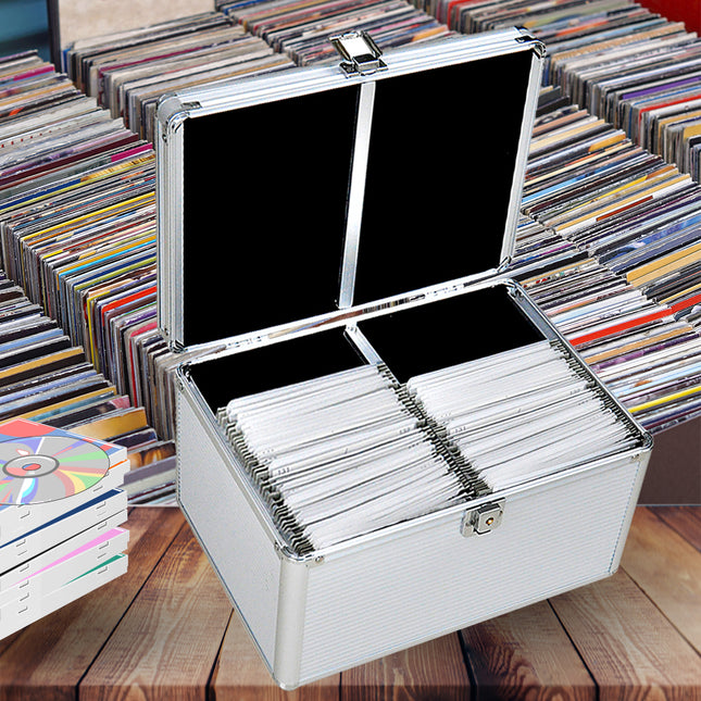 240 Discs Aluminium CD DVD Cases Bluray-1954802610326343686