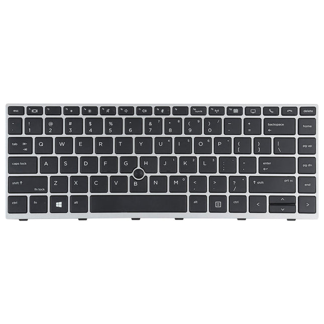 Silver Keyboard With Pointing Stick For Hp Elitebook G5 Series-1915196598363754497