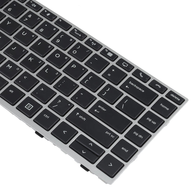 Silver Keyboard With Pointing Stick For Hp Elitebook G5 Series-1915196598363754499