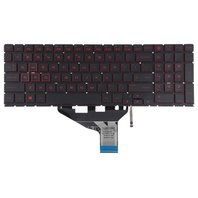 Red Backlit Us Keyboard For Hp Omen 15 / 17 Series-1915197390487425025