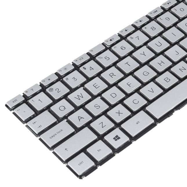 Silver Us Keyboard For Hp Pavilion X360 14-Inch-1915196599957590019